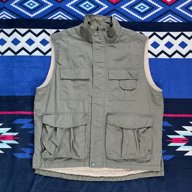 에디바우어 빈티지 아웃도어 베스트 (실측확인)