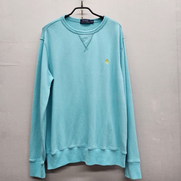 폴로랄프로렌 로고자수 맨투맨 M(L)