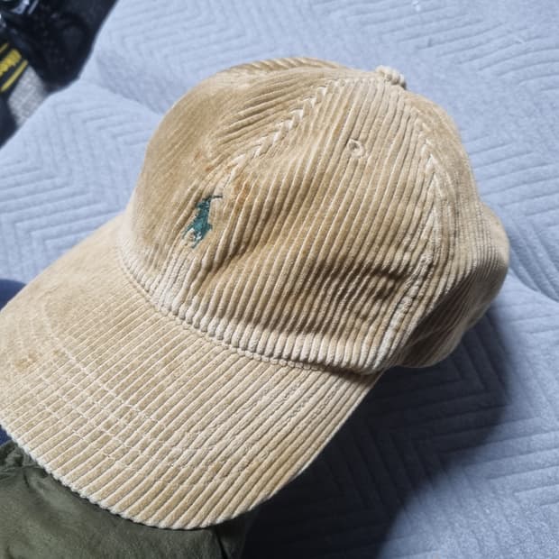 폴로랄프로렌 코듀로이 볼캡
