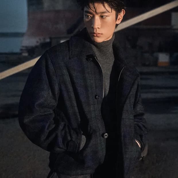 후아유  해리스 트위드 mk3모직 자켓