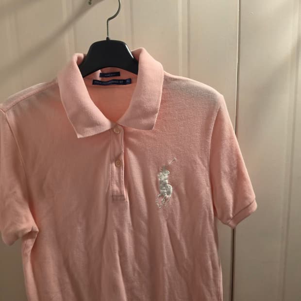xl 폴로 랄프로렌 빅폴로 반팔 카라티 핑크