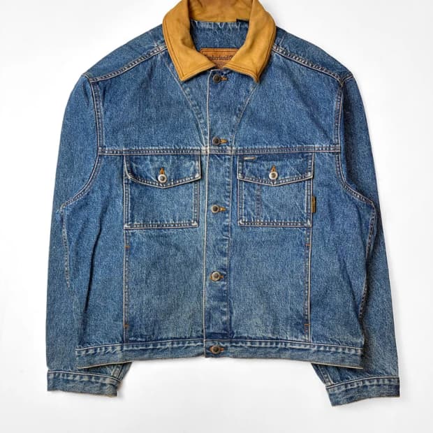 팀버랜드 00s 던가리 데님 트러커 자켓 PN5346