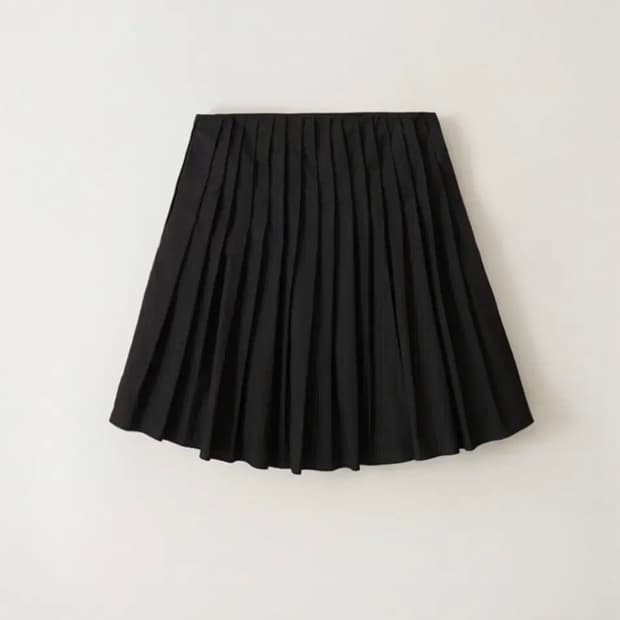 낫띵리튼 플리츠스커트