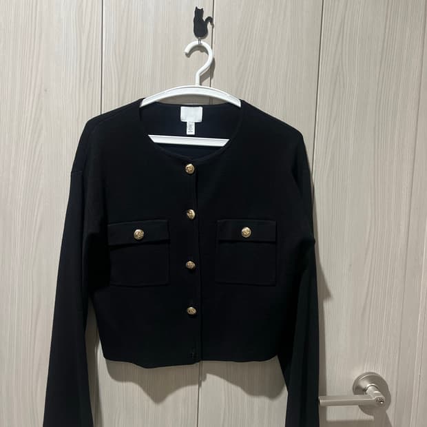 H&M 블랙 자켓