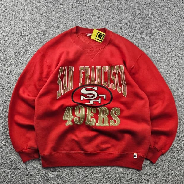 러셀 에슬레틱 샌프란시스코 치프스 맨투맨 스웻 셔츠 (L추정)/11098