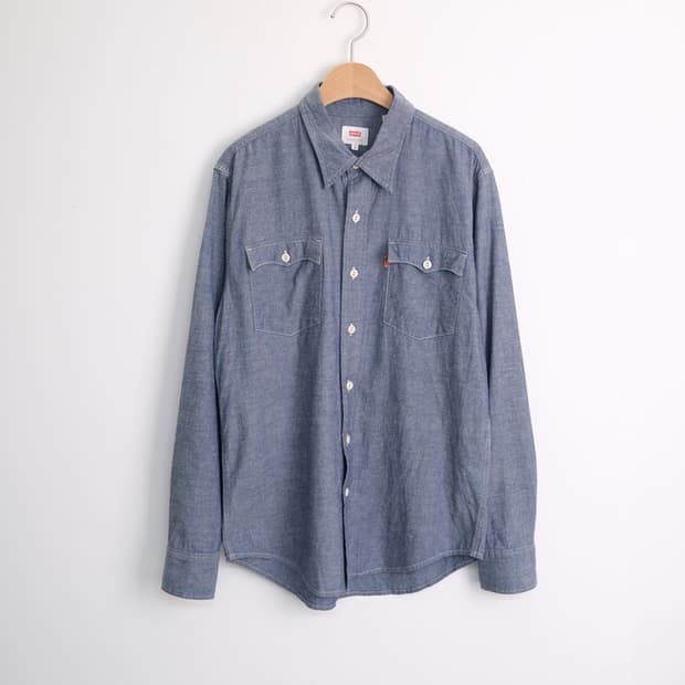 Levis 오렌지탭 투포켓 셔츠
