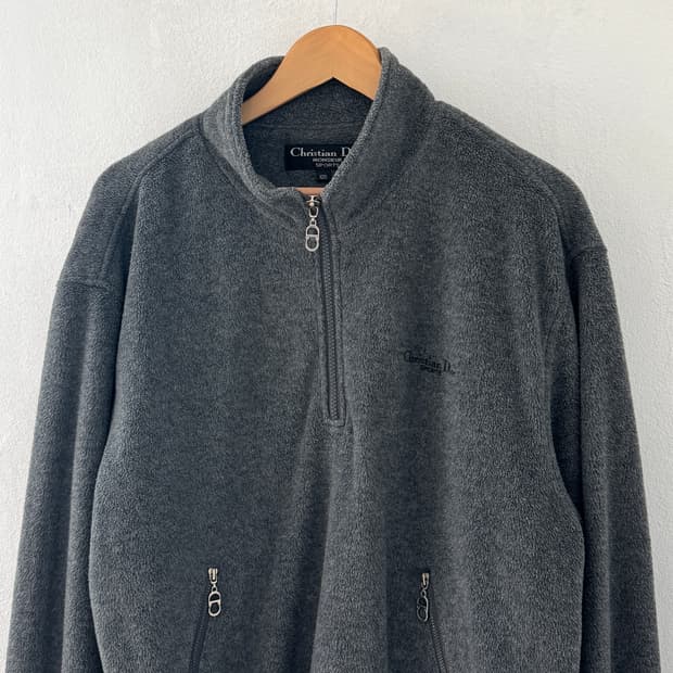 디올 스포츠 반집업 후리스