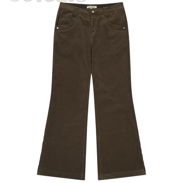 코이세이오 LEAF CUT CORDUROY PANTS BROWN