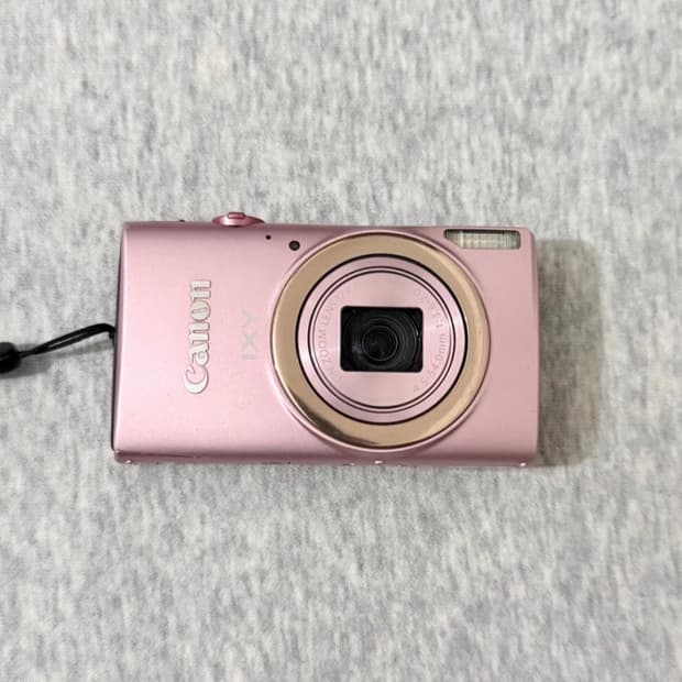희귀) 핑크색상 민트급 캐논 익서스 IXUS 265 유니스 젤리딩카