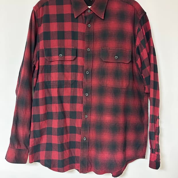 JW 앤더슨 X 유니클로 체크셔츠 (XL)