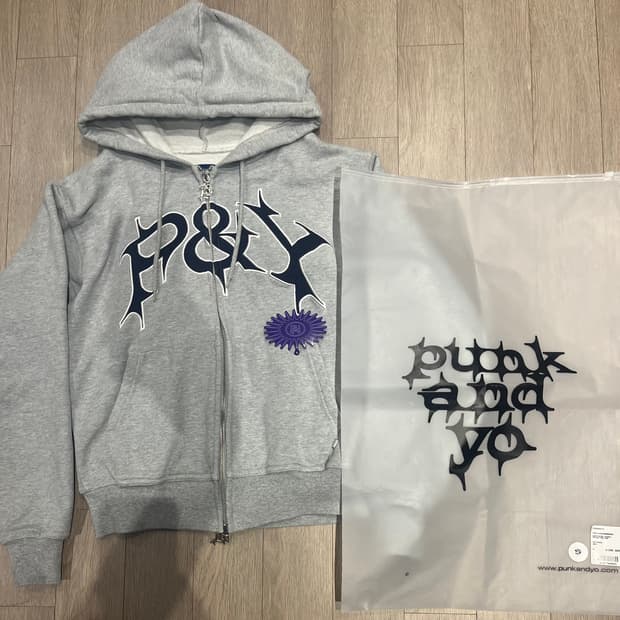 펑크앤요 P&Y 후드집업 S