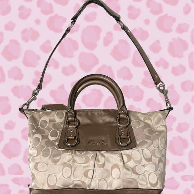 코치 갸루 숄더백