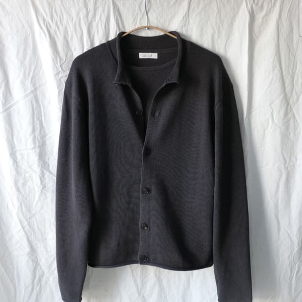 [3]씨솔트 가디건 차콜브라운 