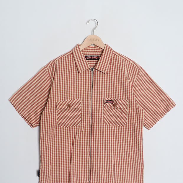 CHAPMAN Check Zip Shirts