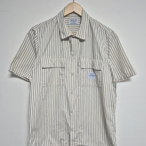 네이버후드NeighborHood 반팔 워크 셔츠 M - S405