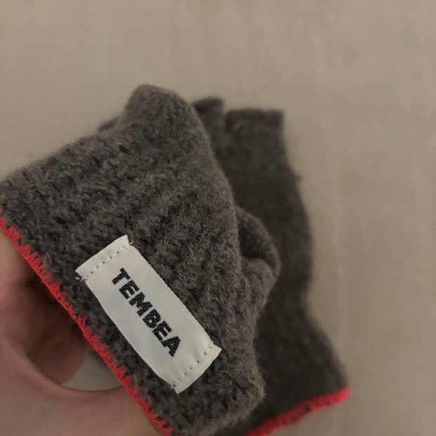 텝베아 핑거리스 장갑