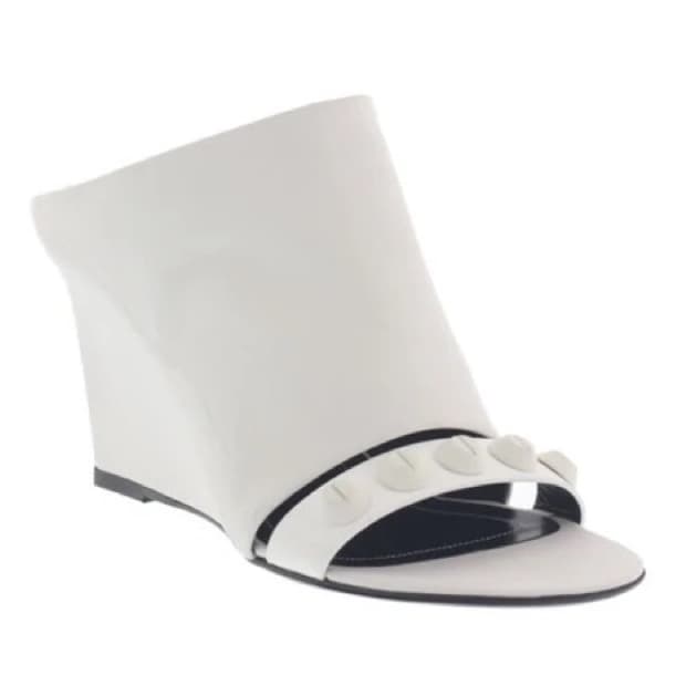 발렌시아가 웨지 샌들 힐 구두