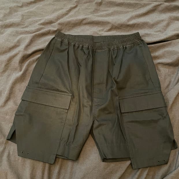 릭오웬스 16ss cyclops 카고 쇼츠