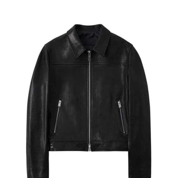 느와르라르메스 레더 자켓