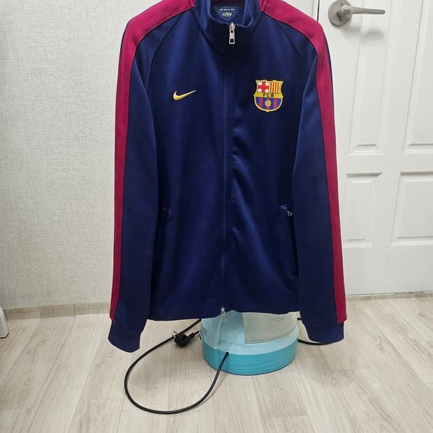 (100)L☆우주매물☆나이키 바르셀로나N98어센틱[네이비버건디]트랙탑져지