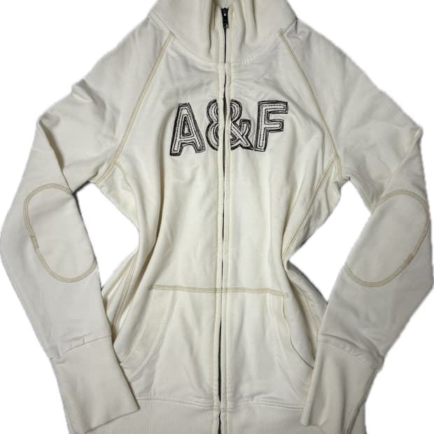 아베크롬비 트랙탑 희귀져지 투웨이 집업 L