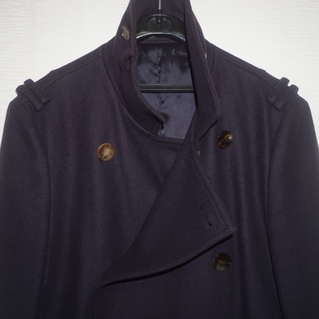 우영미 09F/W 바이올렛 코트