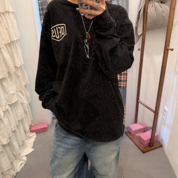 데우스 블랙 롱슬리브