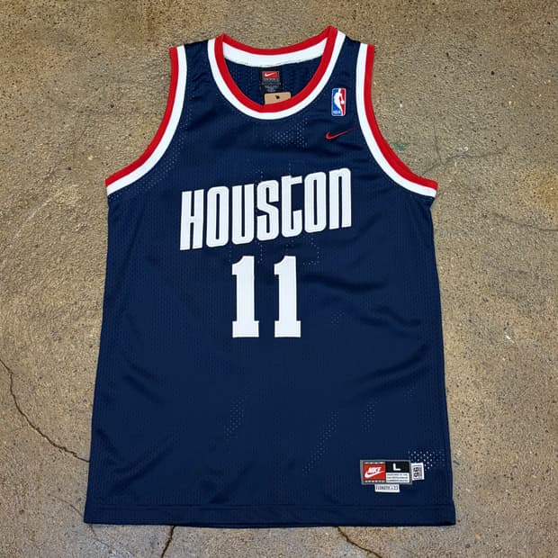 00s 미국 빈티지 나이키 NBA 휴스턴 야오밍 농구유니폼