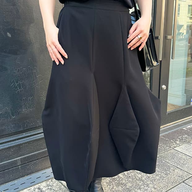 ENFOLD 24SS LAMPSHADE SKIRT 36