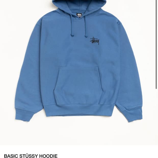 Basic stussy hoodie