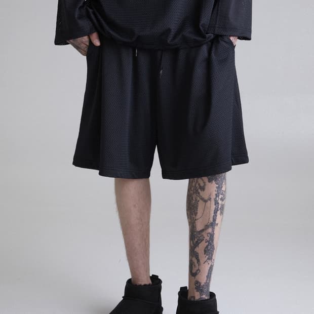 이니어 innir BASKETBALL MESH SHORTS black