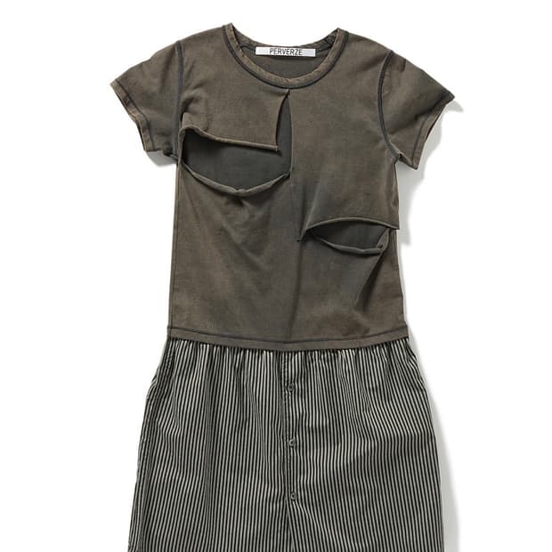 perverze combined t-shirt dress 