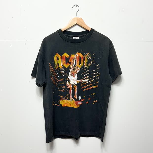 ac/dc 2000 투어 밴드티 부틀렉