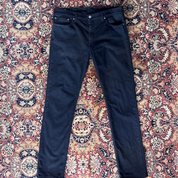 빈티지 리바이스 511 블랙 진 데님 36 (688)