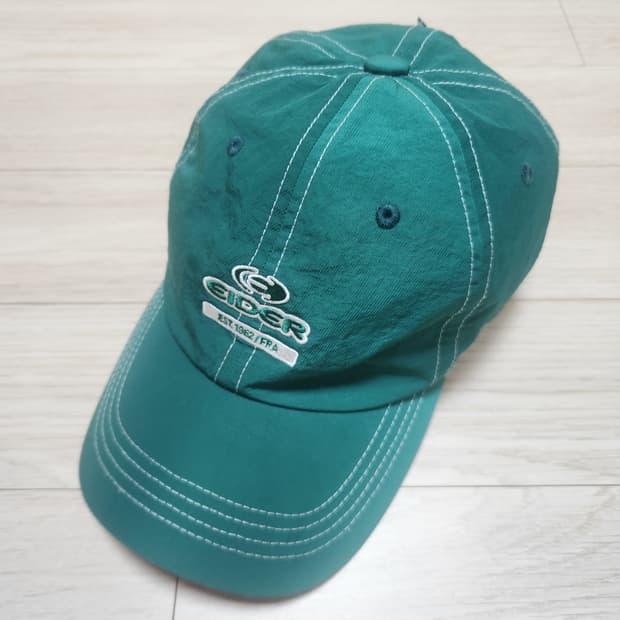 [아이더] 그린색 볼캡 모자