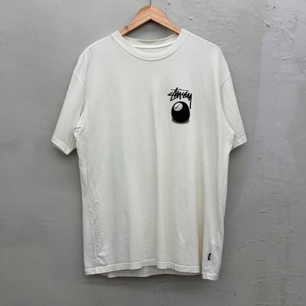 나이키 x 스투시 8볼 스우시 하프 티셔츠