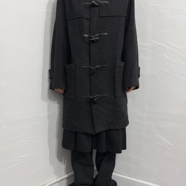 renoma duffle hood coat