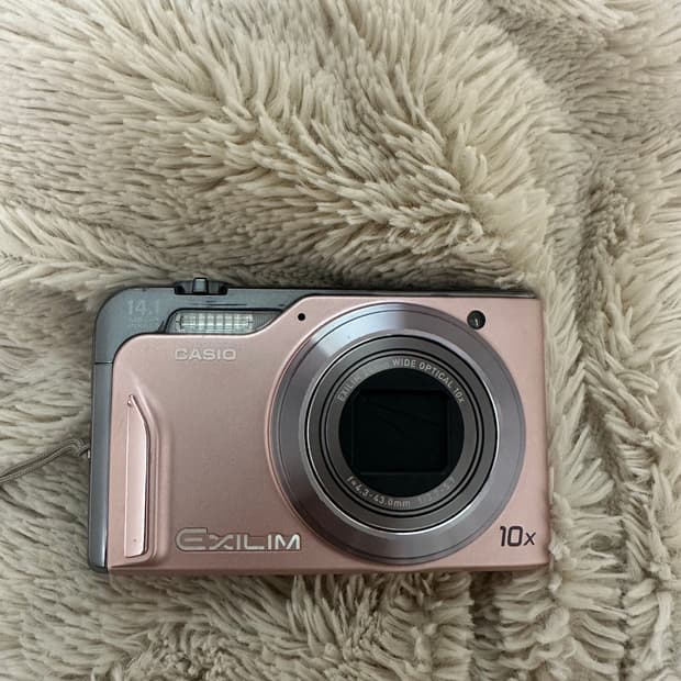 카시오 엑슬림 h15 디카 핑크  (츄 디지털 카메라, 츄디카) 