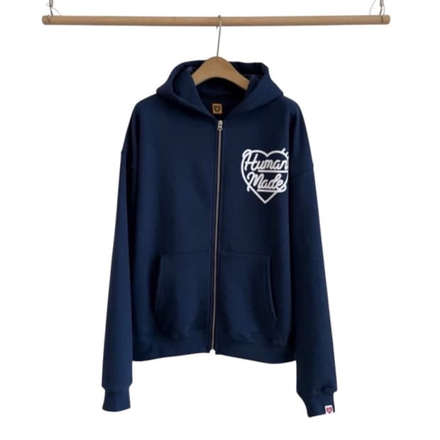 휴먼메이드 후드집업 m