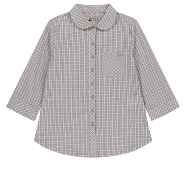 <정가이하판매> 코이세이오  CAPRI SHIRT ASH PINK