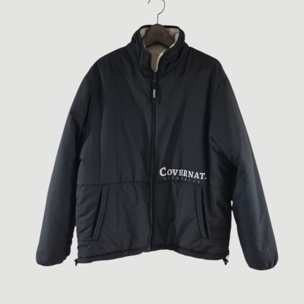 [100]커버낫 리버시블 뽀글이 점퍼