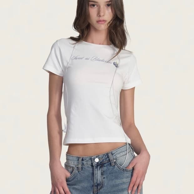 클리시어 sweet as blueberry baby top s
