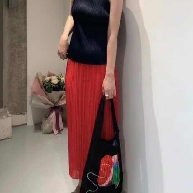 이세이미야케 플리츠플리즈 스커트
