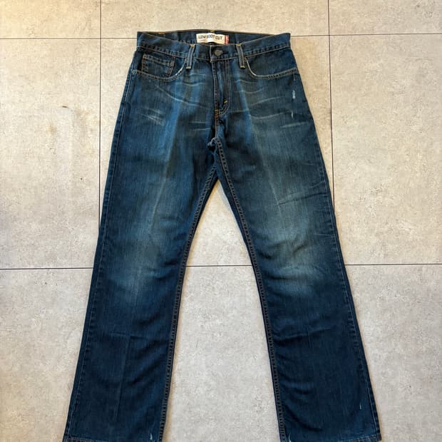 Levis 리바이스 527 부츠컷 데님 팬츠 32X32