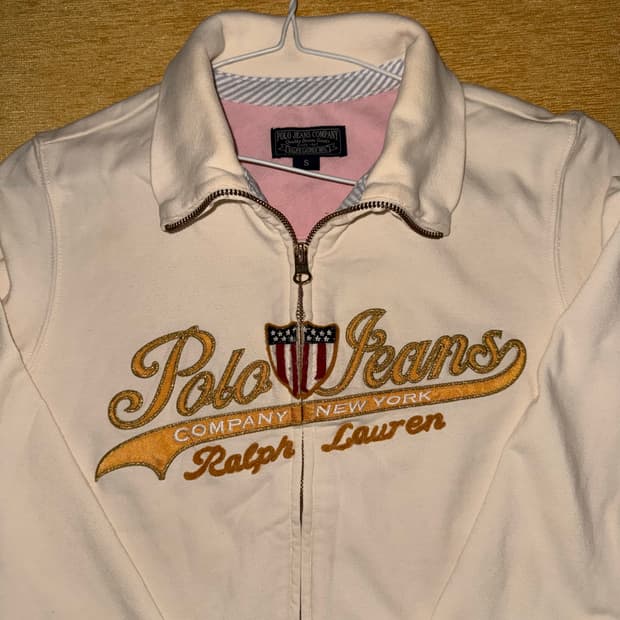 폴로진스 y2k 집업 S