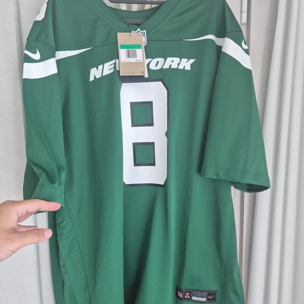 NFL  나이키 뉴욕제츠 유니폼 져지 xl 미식측구