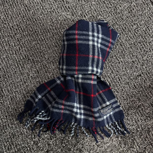 버버리 노바체크 램스울 머플러 3273