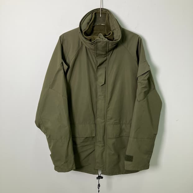 아비렉스 카키 밀리터리 파카 점퍼