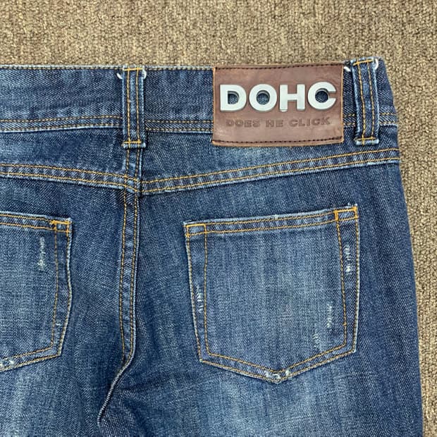 [30] DOHC 로우웨스트 플레어 부츠컷 데님팬츠