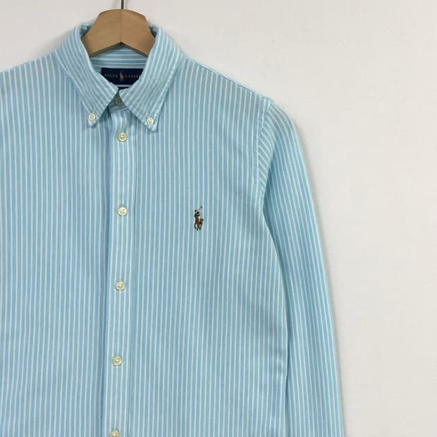 M 폴로 스트라이프 니트 셔츠